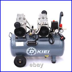 50L Litre Air Compressor 3.5HP Low Noise 8 Bar 9.6CFM 1400RPM Oil Free Machine