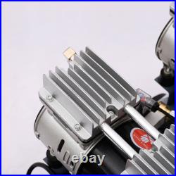 50L Litre Oil Free Air Compressor 230V 1800W 2.5HP 8Bar Silent Portable Garage