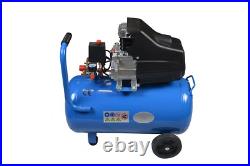 50L Ltr Litre Air Compressor 4 CFM 2.5HP 8 Bar Portable 2800rpm
