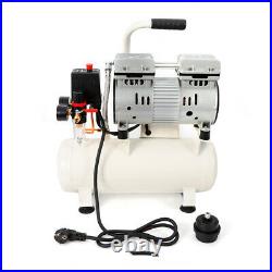 680W 9 Liter Air Compressor Silent 0.9 hp Oil Free Compressor Low noise Portable