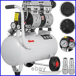 750W 25 Litre Air Compressor Oil Free Silent Compressed Silenced Air Compressor