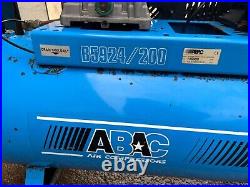 ABAC B5924/200 FT5.5 Belt Driven Air Compressor (5.5 HP 200 Litre 23 CFM)