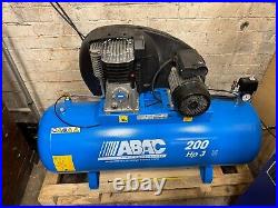 ABAC Pro A39B 10BAR, 13.8CFM 200 litre Air Compressor
