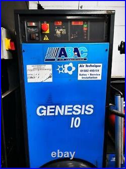 ABAC screw Air compressor good condition 275 litre garage
