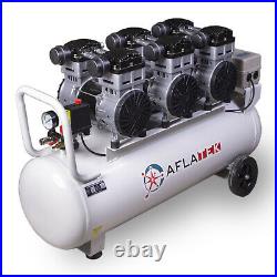 AFLATEK Silent compressor Pro 100 Liter oil free Low noise 71dB Air compressor