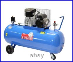 AIR COMPRESSOR 200L 3.0Hp 13.3cfm PISTON COMPRESSOR 200 LITRE RECEIVER TANK 240V