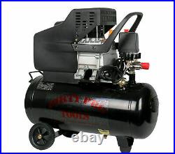 AIR COMPRESSOR 24 litre 8 BAR 115PSI ELECTRIC 24l FREE 5 PIECE AIRTOOL KIT 25