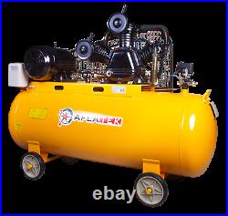 Aflatek PRO Air compressor 300 Litre 1070l/Min 37.7CFM 7.5kw 12.5bar 400V