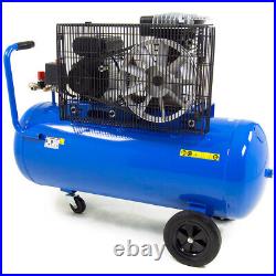 Air Compressor 100L 14.1CFM 3HP Wolf Dakota 2 100 Litre + 13pc Spray Kit