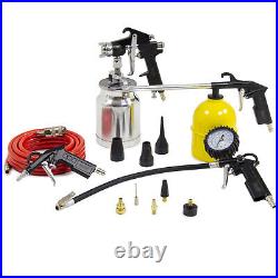 Air Compressor 100L 14.1CFM 3HP Wolf Dakota 2 100 Litre + 13pc Spray Kit