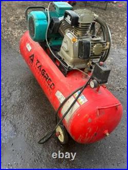 Air Compressor 150 Litre Tank 3 Phase 415V red
