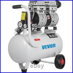 Air Compressor 25 Litre 8 BAR 115PSI Silent Portable Oil Free 1HP 230V 48 dB