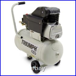 Air Compressor 25L Portable Commercial Triumph 10/25P 25 Litre 8.5CFM 2HP