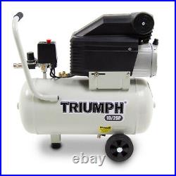 Air Compressor 25L Portable Commercial Triumph 10/25P 25 Litre 8.5CFM 2HP