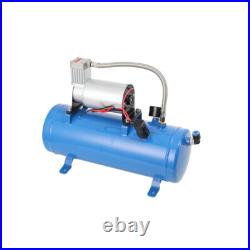 Air Compressor 3 Horn with 6 Liter Fuel Tank 12 V Train Horn Kit 150PSI 150DB