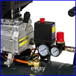 Air Compressor 50 Litre Tank Capacity, Low Noise, Portable, Lightweight, 115 PSI Air Compressor 50 Litre Tank Capacity, Low Noise, Portable, Lightweight, 115 PSI