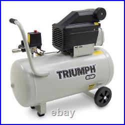Air Compressor 50L Portable Commercial Triumph 10/50P 50 Litre 8.5CFM 2HP