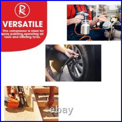 Air Compressor Electric 8L Litre 0.75HP 550w Silent Portable Oil Free 8bar Air Compressor Electric 8L Litre 0.75HP 550w Silent Portable Oil Free 8bar