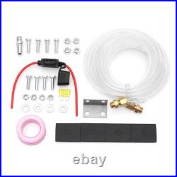 Air Compressor Horn Kit 4 Trumpet With 6 Liter Tank 12V For Train Air 150PSI