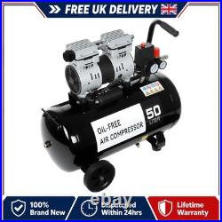 Air Compressor Low Noise 50 Litre Oil Free 220V 1600RPM BrandNew Brand Best