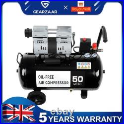 Air Compressor Low Noise 50 Litre Oil Free 220V/ 50HZ 1600RPM BrandNew Brand