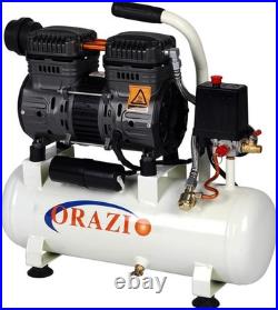 Air Compressor Oil Free 9 Litre, 550W 116PSI Low Noice Silent Portable, 241183