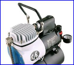 Air Compressor with 3.5 litre Receiver Tank Oil-free Airbrush High Quality