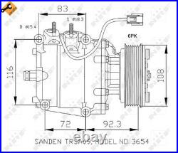 Air Con Compressor for Honda Civic 1.6 Litre (02/2001-09/2005) Genuine NRF Air Con Compressor for Honda Civic 1.6 Litre (02/2001-09/2005) Genuine NRF