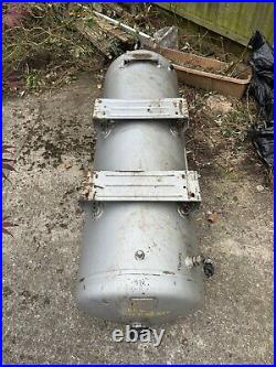 Atlas Copco Used 300 Litre Air Tank Possible Smoker Or Log Burner Project