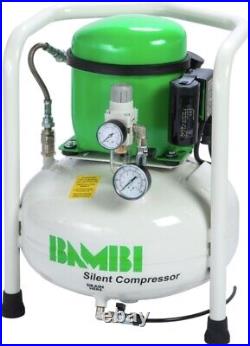 Bambi BB15V Compressor Budget Range 15Litres 0.5HP with Regulator & Safety Valve