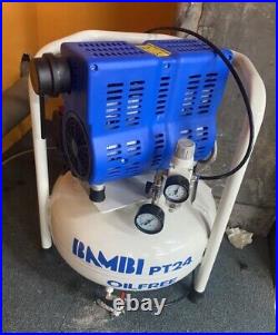 Bambi PT24 Compressor Ultra Low Noise Oil Free (24 Litres, 0.75 HP)