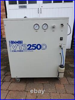 Bambi VTS250D Air Compressor Silent Oil-Free Professional (59 Litres, 0.75 H)