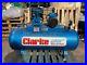Blue-clarke-200-litre-Industrial-air-compressor-used-01-vt