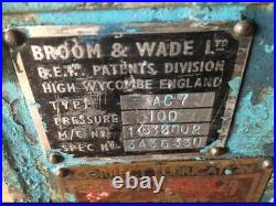 Broom And Wade AL7 Air Compressor 150 Litres 240v With Spares