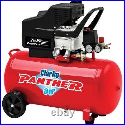 CLARKE PANTHER 9/50 9.3CFM 50LITRE 2.5HP AIR COMPRESSOR (230V) latest