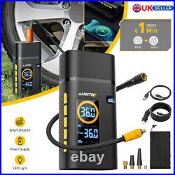 Car Air Compressor Pump Tyre Inflator Cordless Digital USB Rechargeable Tire UK