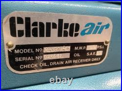 Clarke Air Compressor 160 Litre Tank with Extendable Air Hose Used