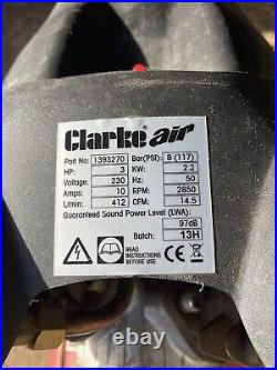 Clarke Air Compressor Raider 15/1050 100 Litre V-twin 14 Cfm (2.2kw / 3hp)