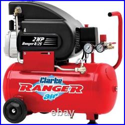 Clarke Air Compressor Ranger 8/25 7cfm 24litre 2hp (230v) 2242020