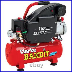 Clarke Bandit 5 4.2cfm 8Litre 1HP Air Compressor (230V) 2241006