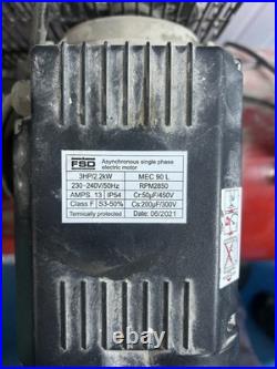 Clarke Boxer 14/200 0/L 14cfm 200Litre 3HP Belt Driven Air Compressor 230V
