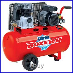 Clarke Boxer II 14/100P O/L 14cfm 100Litre 3HP Belt Driven Air Compressor (230V)