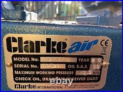 Clarke Compressor XEV16/150 150 Litre 2020 Needs Repair 240 Volt