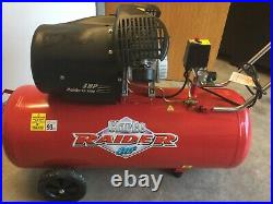 Clarke Raider 15/1000 100 Litre V-twin Air Compressor (2.2kw / 3hp)