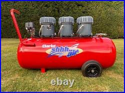 Clarke Shh Air 150/100 5.3cfm 100litre 1.37hp Compressor (230v)