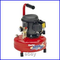 Clarke Shhh Air 30/9 0.88cfm 9 Litre 0.3hp Quiet Run Compressor (230v)