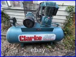 Clarke XE25/200 23cfm 200 Litre 5.5HP Industrial Air Compressor 400V