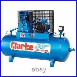 Clarke XE36C200 (WIS) 30cfm 200Litre 7.5HP Industrial Air Compressor (400V)