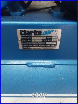 Clarke XEV16/200 Industrial Air Compressor 14CFM 200 Litre 3HP O/L 230V Clarke XEV16/200 Industrial Air Compressor 14CFM 200 Litre 3HP O/L 230V