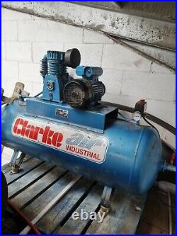 Clarke air compressor 200 litre 4hp